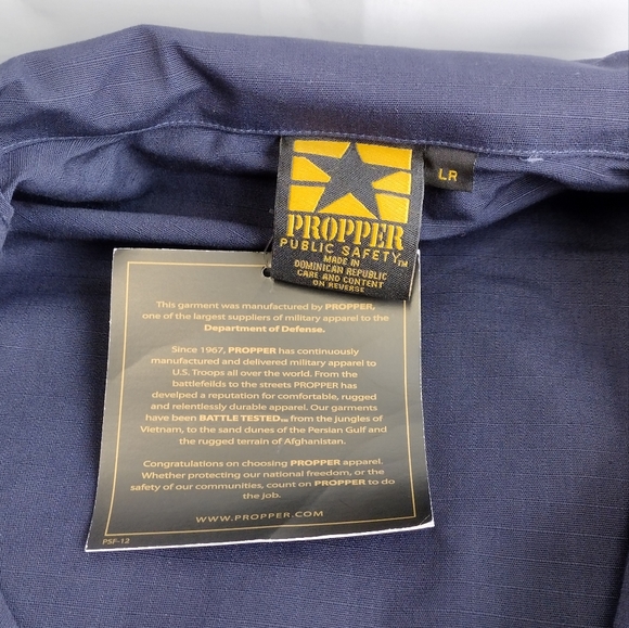 Propper Public Safety Men's Shirt Size L - Picture 7 of 10